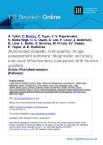 Automated diabetic retinopathy image assessment software: diagnostic